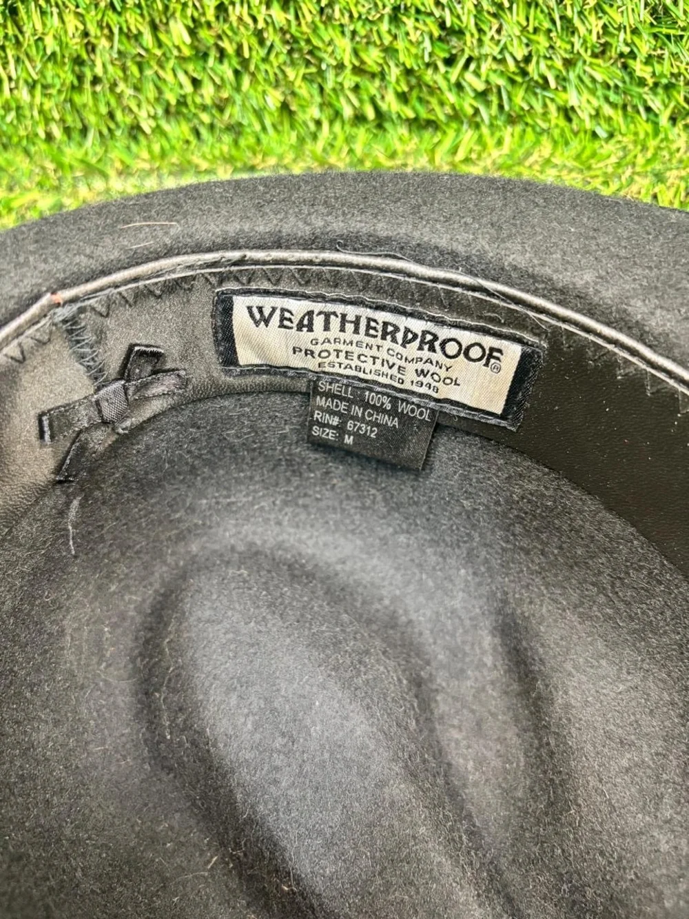 Weatherproof Wool Fedora, Striped Fedora & Mary Engelbreit Hat Box Lot